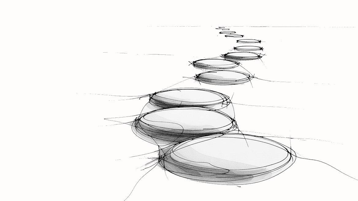 Abstract illustration representing the complexity of Bitcoin sales versus traditional SaaS